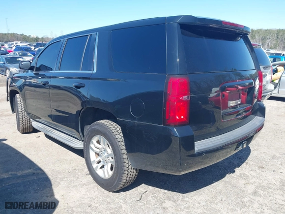 2016 Chevrolet Tahoe Commercial with VIN 1GNSKFEC0GR271243, listed as a IAAI auction lot 41744341 with 189,878 mi miles. Bid and sale history available at carsss.com. Image 3.