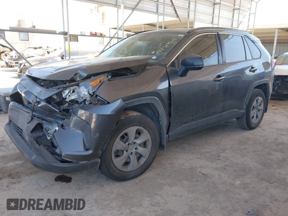 2019 Toyota RAV4 LE with VIN JTMH1RFV4KD037099, listed as a IAAI auction lot 41719515 with 56,882 mi miles. Bid and sale history available at carsss.com. Image 17.