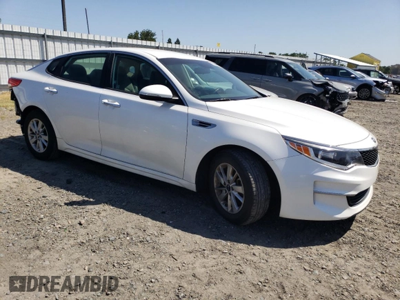 2016 Kia Optima LX with VIN KNAGT4L32G5101053, listed as a Copart auction lot 54886055 with 109,637 mi miles and Salvage Title. Bid and sale history available at carsss.com. Image 4.