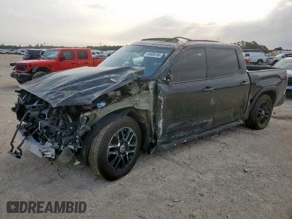 2024 Toyota Tundra Limited Hybrid z VIN 5TFWC5DB6RX067619, wystawiony jako Copart lot #54936195 z przebiegiem 5 792 mil mil oraz Szkoda całkowita • Salvage title. Historia ofert i sprzedaży dostępna na DreamBid. Obrazek 1.