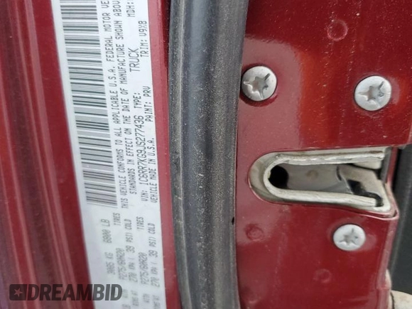 2018 Ram 1500 Express z VIN 1C6RR7KG9JS277436, wystawiony jako Copart lot #86376824 z przebiegiem 71 354 mil mil oraz Czysty tytuł • Clean title. Historia ofert i sprzedaży dostępna na DreamBid. Obrazek 12.