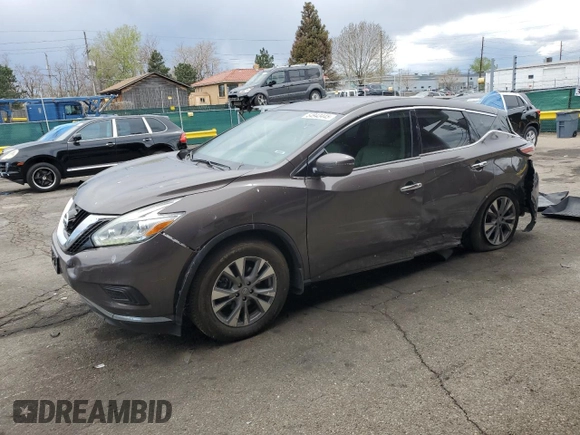 2017 Nissan Murano S z VIN 5N1AZ2MH9HN203792, wystawiony jako Copart lot #54943445 z przebiegiem 93 876 mil mil oraz Szkoda całkowita • Salvage title. Historia ofert i sprzedaży dostępna na DreamBid. Obrazek 1.