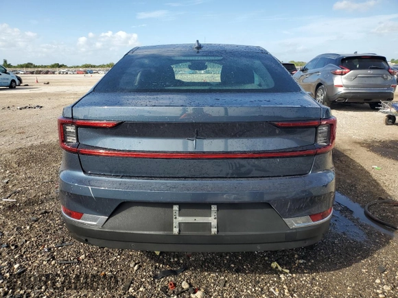 2021 Polestar 2 Launch Edition with VIN LPSED3KA5ML025510, listed as a Copart auction lot 80591574 with 49,388 mi miles and Non Repairable. Bid and sale history available at carsss.com. Image 6.