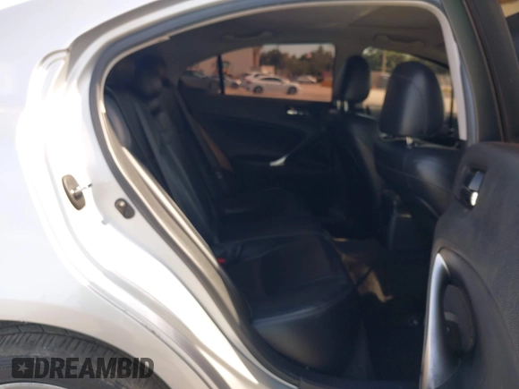 2009 Lexus IS 250 with VIN JTHCK262192030877, listed as a IAAI auction lot 42209789 with 147,376 mi miles and . Bid and sale history available at DreamBid. Image 8.