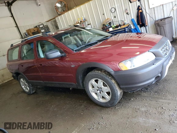 2005 Volvo XC70 with VIN YV1SZ592251185566, listed as a Copart auction lot 51217795 with 144,776 mi miles and Salvage Title. Bid and sale history available at DreamBid. Image 4.
