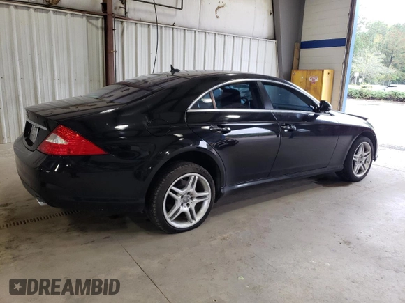 2007 Mercedes-Benz CLS-Class 5.5L with VIN WDDDJ72X77A091912, listed as a Copart auction lot 72378144 with 0 mi miles and Salvage Title. Bid and sale history available at carsss.com. Image 3.