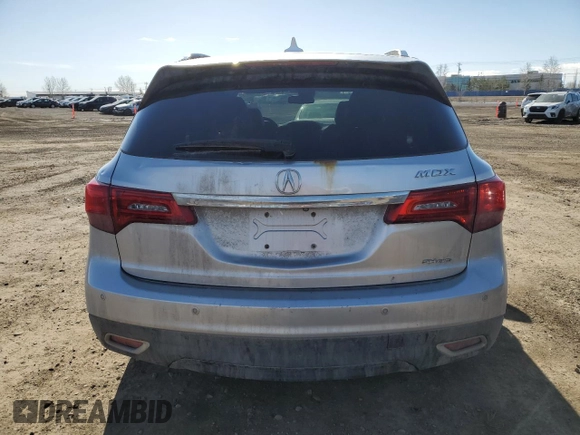 2015 Acura MDX Advance/Entertainment Pkg with VIN 5FRYD4H81FB503070, listed as a Copart auction lot 52523765 with 274,033 mi miles and Clean Title. Bid and sale history available at carsss.com. Image 6.