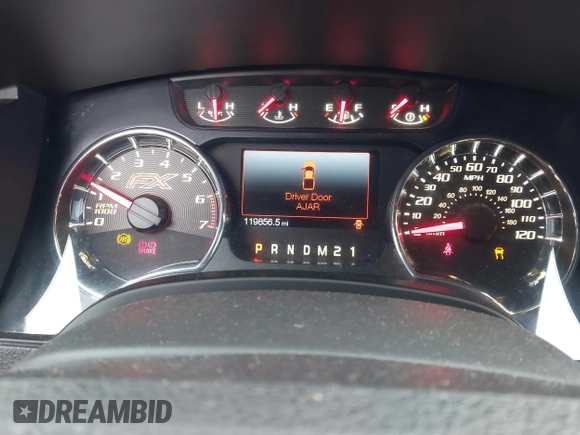 2014 Ford F-150 XL with VIN 1FTFW1CF4EKE88976, listed as a IAAI auction lot 41615014 with 119,856 mi miles and . Bid and sale history available at DreamBid. Image 7.