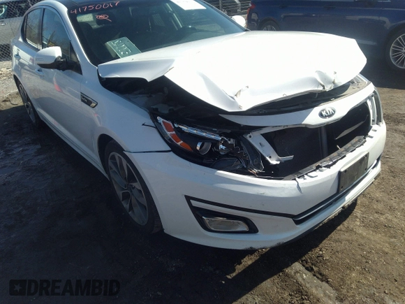 2015 Kia Optima SXL Turbo with VIN 5XXGR4A60FG378566, listed as a IAAI auction lot 41750017 with 111,850 mi miles and . Bid and sale history available at DreamBid. Image 6.