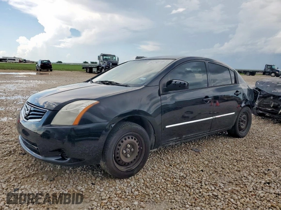 2012 Nissan Sentra S with VIN 3N1AB6AP5CL779984, listed as a Copart auction lot 62710115 with 164,624 mi miles and Salvage title. Bid and sale history available at DreamBid. Image 1.