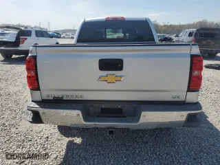 2015 Chevrolet Silverado 1500 LTZ with VIN 3GCUKSEC3FG202426, listed as a Copart auction lot 50644095 with 0 mi miles and Salvage Title. Bid and sale history available at carsss.com. Image 6.