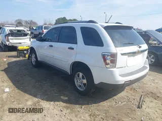 2007 Chevrolet Equinox LS with VIN 2CNDL13F876099694, listed as a IAAI auction lot 41503664 with 116,165 mi miles. Bid and sale history available at carsss.com. Image 3.