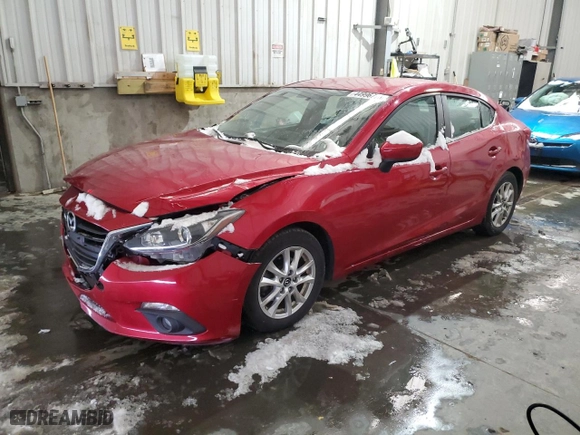 2015 Mazda Mazda3 i Touring with VIN 3MZBM1V77FM145712, listed as a Copart auction lot 44996775 with 127,743 mi miles and Salvage Title. Bid and sale history available at carsss.com. Image 1.