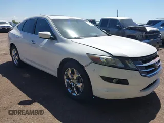 2011 Honda Crosstour EX-L z VIN 5J6TF2H57BL005246, wystawiony jako IAAI lot #42436343 z przebiegiem 272 632 mil mil oraz . Historia ofert i sprzedaży dostępna na DreamBid. Obrazek 1.