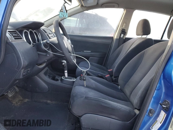 2009 Nissan Versa S with VIN 3N1BC13E89L375148, listed as a Copart auction lot 41511275 with 177,341 mi miles and Salvage Title. Bid and sale history available at DreamBid. Image 7.