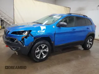 2018 Jeep Cherokee Trailhawk with VIN 1C4PJMBB8JD505621, listed as a Copart auction lot 88791765 with 125,462 mi miles and Clean title. Bid and sale history available at DreamBid. Image 1.