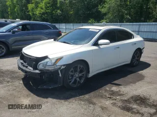 2014 Nissan Maxima SV with VIN 1N4AA5AP1EC909354, listed as a Copart auction lot 60284265 with 94,273 mi miles and Salvage title. Bid and sale history available at DreamBid. Image 1.