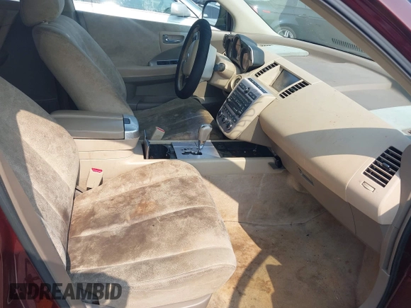 2007 Nissan Murano S с VIN JN8AZ08T67W500197, выставлен на аукционе IAAI как лот 42409100 с пробегом 181 021 миль миль и . История ставок и продаж доступна на DreamBid. Изображение 5.