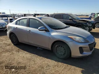 2012 Mazda 3 i Sport with VIN JM1BL1UF5C1582101, listed as a Copart auction lot 53322825 with 144,216 mi miles and Salvage Title. Bid and sale history available at DreamBid. Image 4.