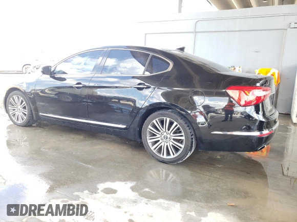 2014 Kia Cadenza Premium with VIN KNALN4D75E5120347, listed as a Copart auction lot 72796524 with 116,104 mi miles and Salvage Title. Bid and sale history available at carsss.com. Image 2.