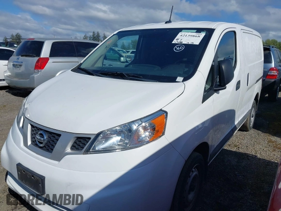 2020 Nissan NV200 SV with VIN 3N6CM0KNXLK691784, listed as a IAAI auction lot 42139868 with 57,010 mi miles and . Bid and sale history available at DreamBid. Image 17.