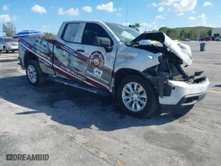2019 Chevrolet Silverado 1500 Custom with VIN 1GCRWBEH5KZ301281, listed as a IAAI auction lot 41580087 with NaN miles. Bid and sale history available at carsss.com. Image 1.