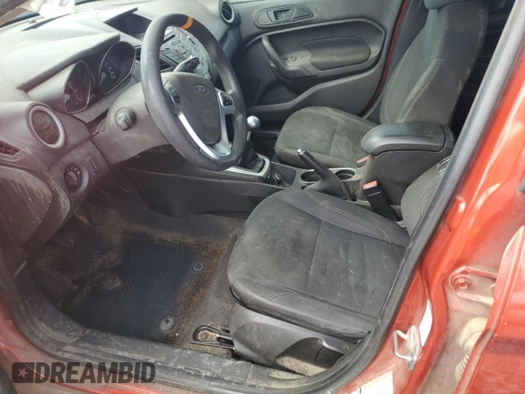 2018 Ford Fiesta SE with VIN 3FADP4EJ9JM133589, listed as a Copart auction lot 49611115 with Not Provided miles and Salvage Title. Bid and sale history available at DreamBid. Image 7.