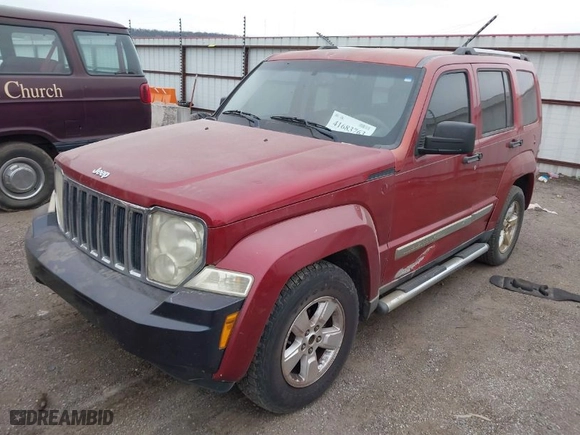 2008 Jeep Liberty Limited with VIN 1J8GP58K38W103797, listed as a IAAI auction lot 41683763 with 206,623 mi miles. Bid and sale history available at carsss.com. Image 2.