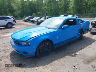 2011 Ford Mustang V6 with VIN 1ZVBP8AM3B5164284, listed as a IAAI auction lot 42013370 with 43,689 mi miles and . Bid and sale history available at DreamBid. Image 18.