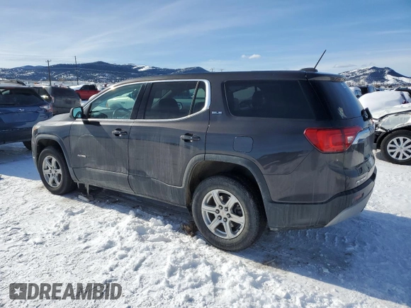 2017 GMC Acadia SLE with VIN 1GKKNRLA7HZ241973, listed as a Copart auction lot 45945635 with 190,575 mi miles and Clean title. Bid and sale history available at DreamBid. Image 2.