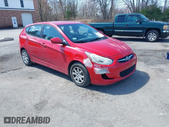 2013 Hyundai Accent GL with VIN KMHCT5AE9DU099021, listed as a IAAI auction lot 42094091 with 226,420 mi miles. Bid and sale history available at carsss.com. Image 1.