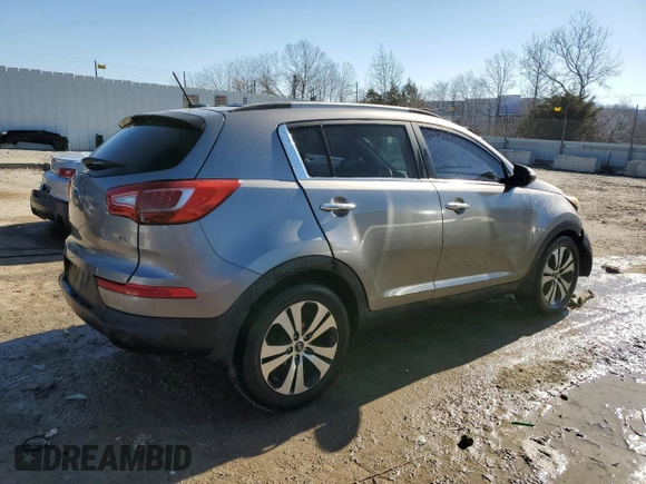 2012 Kia Sportage EX with VIN KNDPC3A25C7185245, listed as a Copart auction lot 46291275 with 199,980 mi miles and Non repairable. Bid and sale history available at DreamBid. Image 3.