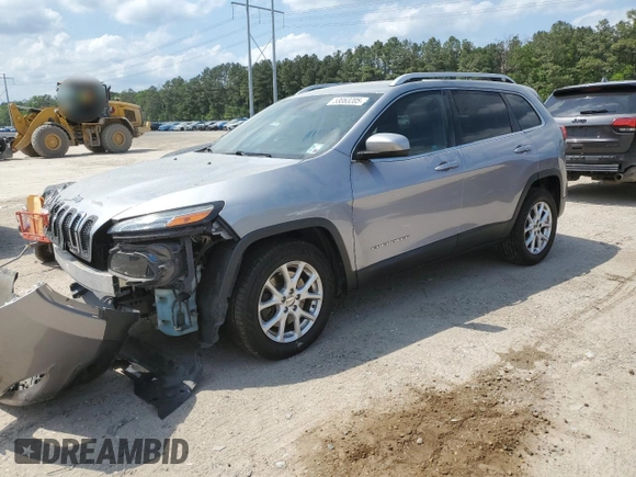 2015 Jeep Cherokee Latitude with VIN 1C4PJLCB0FW517122, listed as a Copart auction lot 53063205 with 0 mi miles and Salvage Title. Bid and sale history available at carsss.com. Image 1.