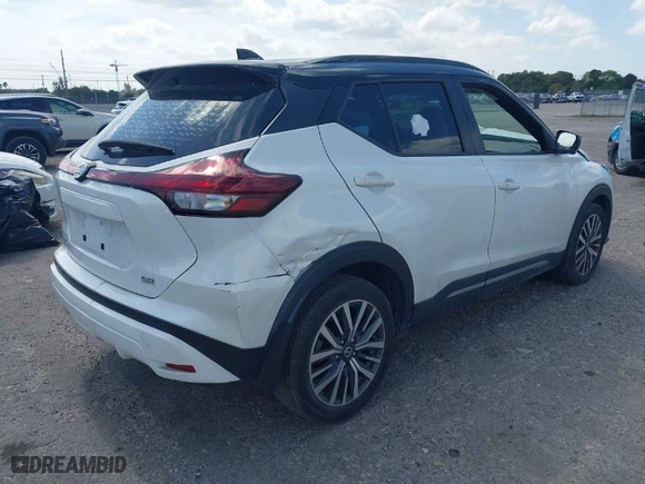2021 Nissan Kicks SR with VIN 3N1CP5DV1ML474465, listed as a IAAI auction lot 41646306 with 36,518 mi miles. Bid and sale history available at carsss.com. Image 4.