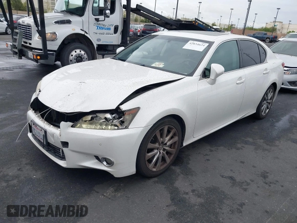2014 Lexus GS 350 with VIN JTHBE1BL7E5030533, listed as a IAAI auction lot 42034624 with 189,027 mi miles. Bid and sale history available at carsss.com. Image 19.