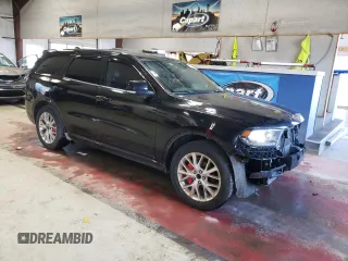 2016 Dodge Durango R/T with VIN 1C4SDJCT8GC394820, listed as a Copart auction lot 50128855 with 126,289 mi miles and Salvage Title. Bid and sale history available at DreamBid. Image 4.