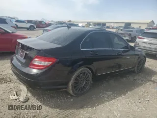 2011 Mercedes-Benz C 350 Sport with VIN WDDGF5GB9BR154003, listed as a Copart auction lot 48178435 with 141,584 mi miles and Salvage title. Bid and sale history available at DreamBid. Image 3.