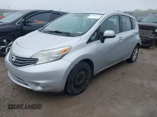 2014 Nissan Note S with VIN 3N1CE2CP7EL403277, listed as a IAAI auction lot 42183610 with 214,249 mi miles and . Bid and sale history available at DreamBid. Image 2.