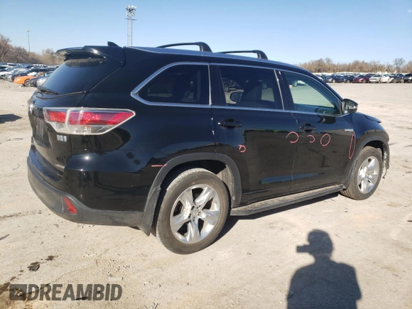 2015 Toyota Highlander Hybrid Limited with VIN 5TDDCRFH3FS009226, listed as a Copart auction lot 43311863 with 144,887 mi miles. Bid and sale history available at carsss.com. Image 3.