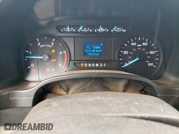2019 Ford F-350 Lariat with VIN 1FT8W3CT5KEC67505, listed as a Copart auction lot 58712455 with 198,476 mi miles and Clean title. Bid and sale history available at DreamBid. Image 9.