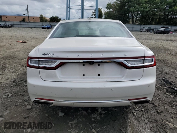 2019 Lincoln Continental Select with VIN 1LN6L9TK3K5611371, listed as a Copart auction lot 73999844 with 33,436 mi miles and Salvage Title. Bid and sale history available at carsss.com. Image 6.