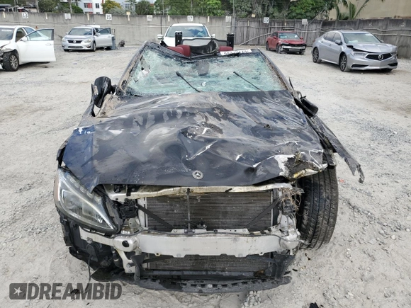 2018 Mercedes-Benz C 300 with VIN WDDWK4KB6JF643371, listed as a Copart auction lot 84370124 with Not provided miles and Salvage title. Bid and sale history available at DreamBid. Image 5.