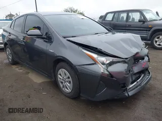 2018 Toyota Prius Two with VIN JTDKBRFUXJ3591956, listed as a IAAI auction lot 41848336 with 62,560 mi miles and . Bid and sale history available at DreamBid. Image 1.