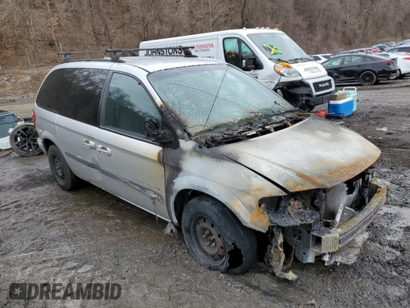 2001 Chrysler Voyager LX z VIN 1C4GJ45341B258517, wystawiony jako Copart lot #47789295 z przebiegiem Nie podano mil oraz Szkoda całkowita • Salvage title. Historia ofert i sprzedaży dostępna na DreamBid. Obrazek 4.