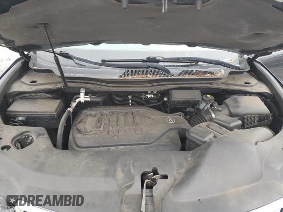2016 Acura MDX with VIN 5FRYD3H25GB008653, listed as a Copart auction lot 42112005 with 139,712 mi miles and Salvage Title. Bid and sale history available at carsss.com. Image 12.
