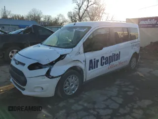 2015 Ford Transit Connect XLT z VIN NM0GS9F74F1224602, wystawiony jako Copart lot #42692325 z przebiegiem 107 408 mil mil oraz Szkoda całkowita • Salvage title. Historia ofert i sprzedaży dostępna na DreamBid. Obrazek 1.