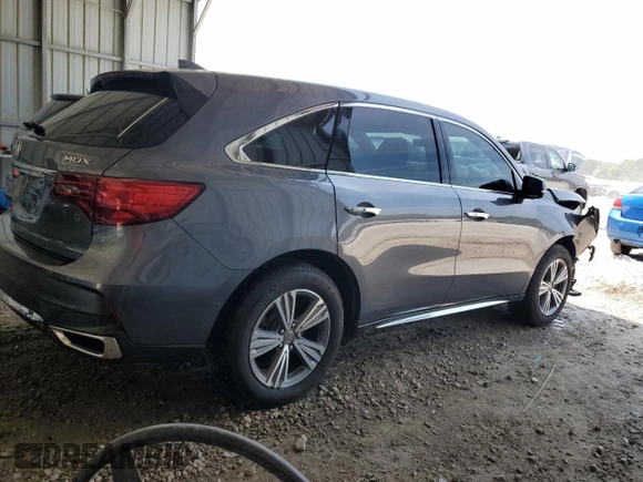 2020 Acura MDX with VIN 5J8YD3H32LL016308, listed as a Copart auction lot 57323855 with 48,461 mi miles and Non repairable. Bid and sale history available at DreamBid. Image 3.
