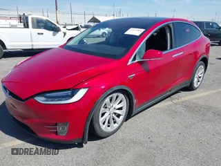 2016 Tesla Model X 70D with VIN 5YJXCAE23GF002262, listed as a IAAI auction lot 41839084 with 173,658 mi miles. Bid and sale history available at carsss.com. Image 18.
