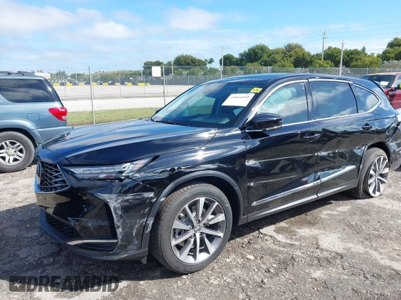 2025 Acura MDX w/Technology Package with VIN 5J8YD9H49SL003503, listed as a IAAI auction lot 41664451 with 3,574 mi miles. Bid and sale history available at carsss.com. Image 17.