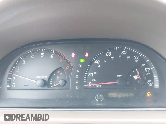 2002 Toyota Camry LE z VIN 4T1BE32K52U081479, wystawiony jako IAAI lot #41344104 z przebiegiem 243 950 mil mil oraz . Historia ofert i sprzedaży dostępna na DreamBid. Obrazek 7.